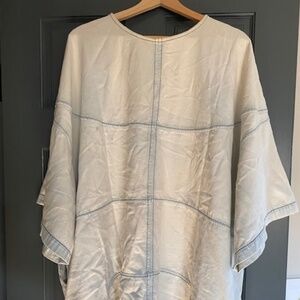 69 us RARE Basketball dress in soft, light denim. One size.